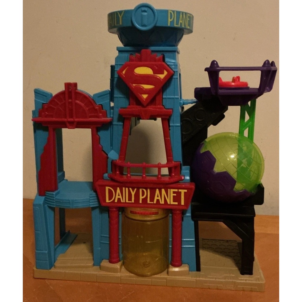 2015 Mattel Fisher Price Imaginext DC Super Friends‎ Daily Planet Playset